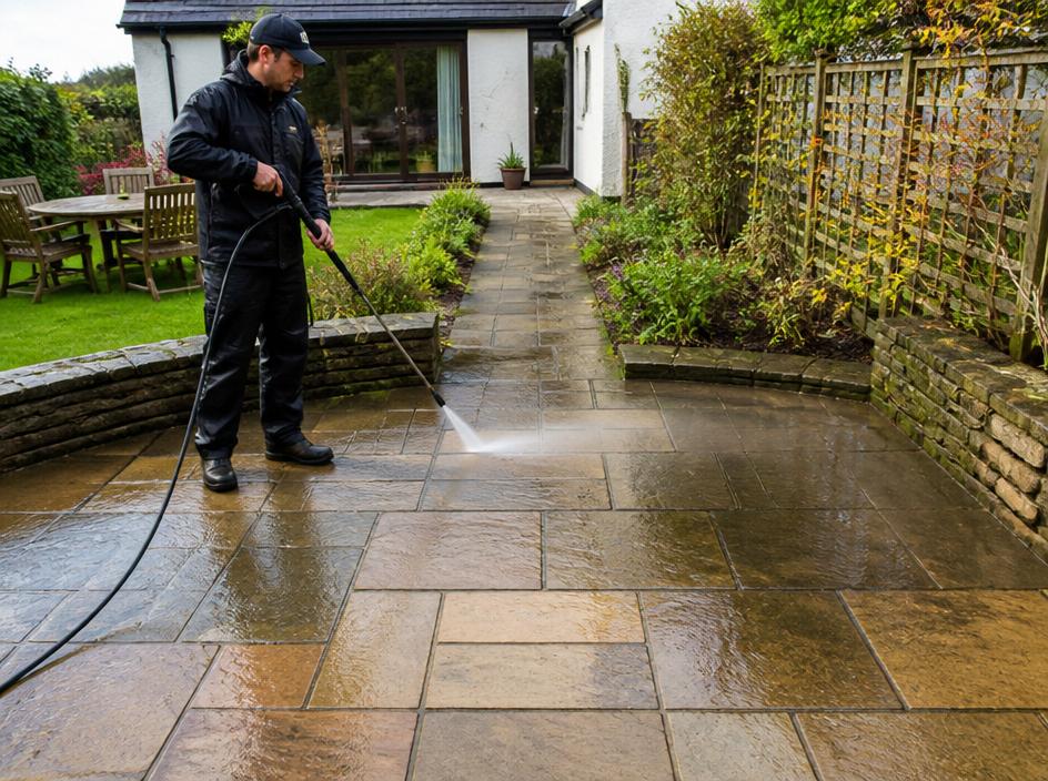 Patio & Path Cleaning